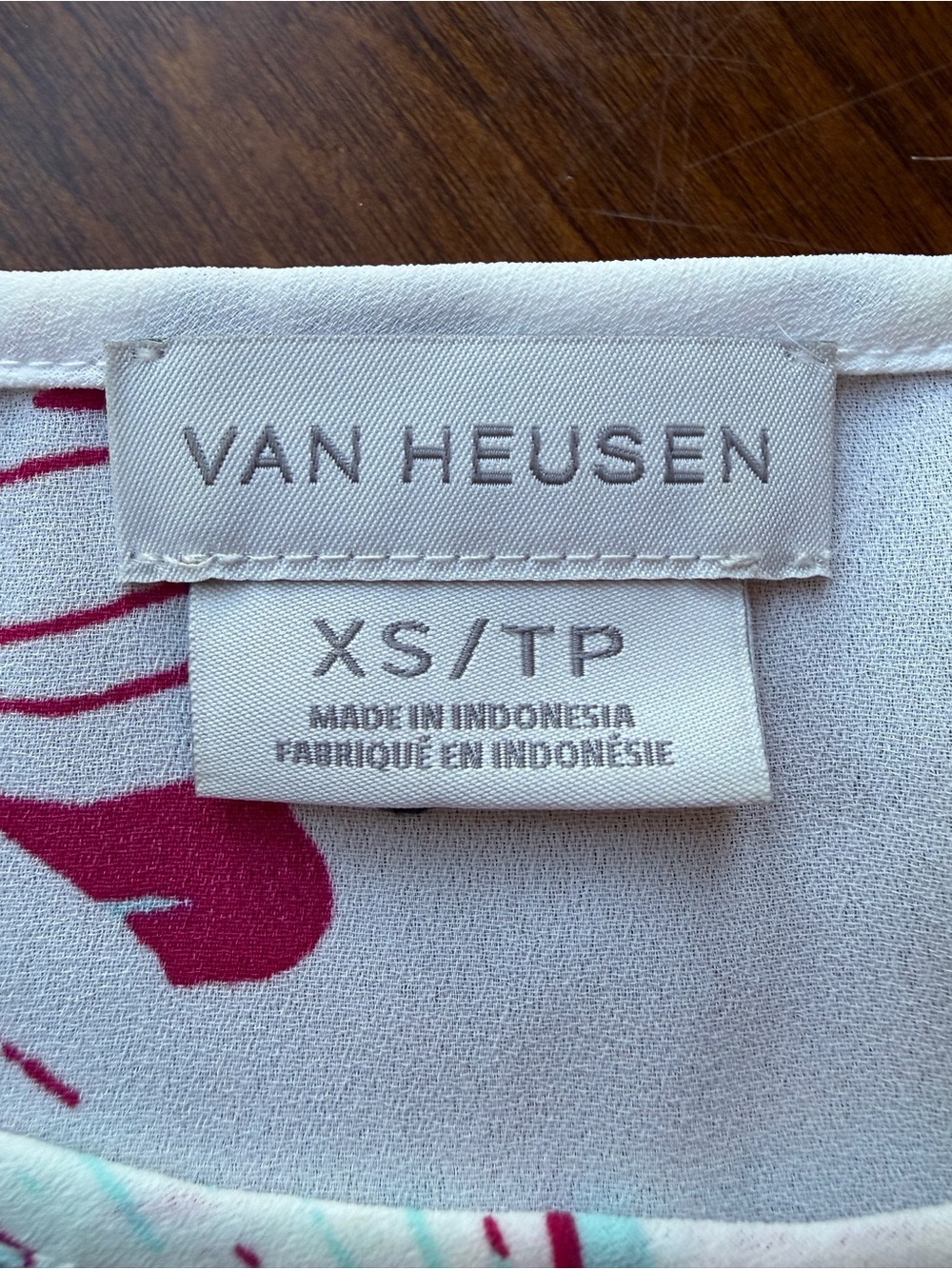 Van Heusen | White Floral Short-Sleeve Blouse - Picture 3 of 7